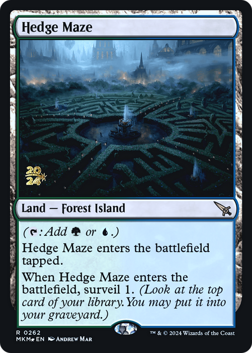 Hedge Maze (PRE-262S) - rare - Foil