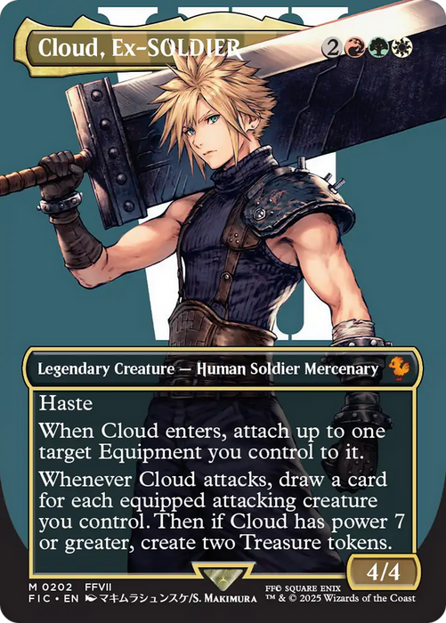 Cloud, Ex-SOLDIER (FIC-202) - mythic (Borderless)