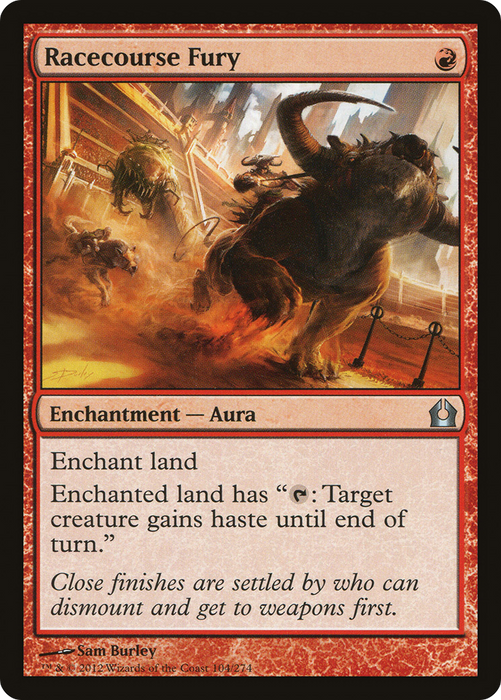 Racecourse Fury (RTR-104) - uncommon - Foil