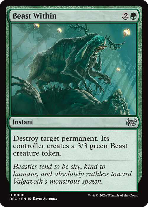 Beast Within (DSC-080) - uncommon