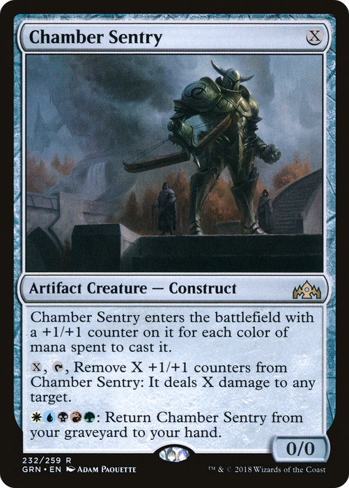 Chamber Sentry (GRN-232) - rare - Foil