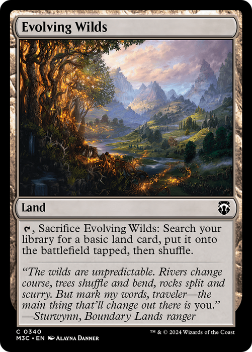 Evolving Wilds (M3C-340) - common
