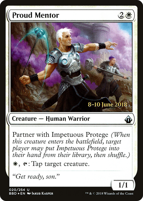 Proud Mentor (LARP-20S) - uncommon - Foil