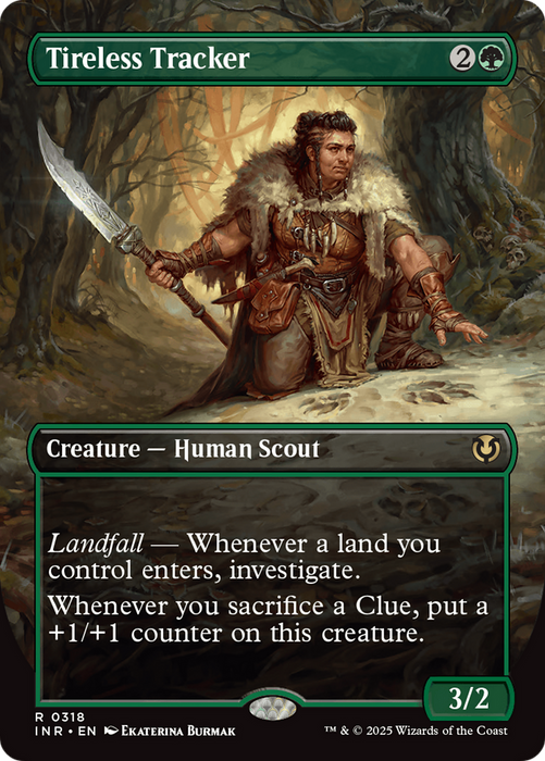Tireless Tracker (INR-318) - rare (Borderless)