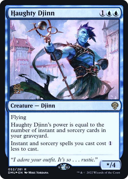 Haughty Djinn (PRE-52S) - rare - Foil