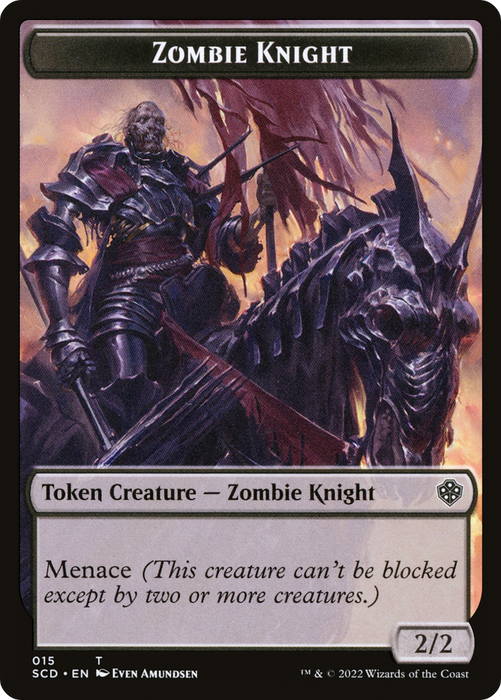 Zombie Knight (TSCD-015) - common - Foil