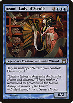 Azami, Lady of Scrolls (CHK-052) - rare - Foil