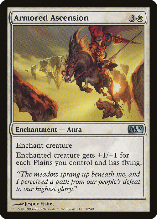 Armored Ascension (M10-003) - uncommon