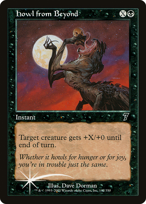 Howl from Beyond (7ED-142★) - common - Foil