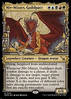 Niv-Mizzet, Guildpact (MKM-319) - rare: (Showcase) - Foil