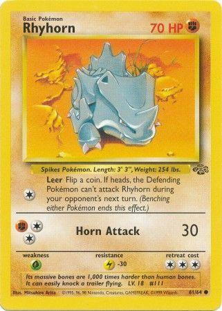 Rhyhorn (061/64) - J  - Common - Unlimited