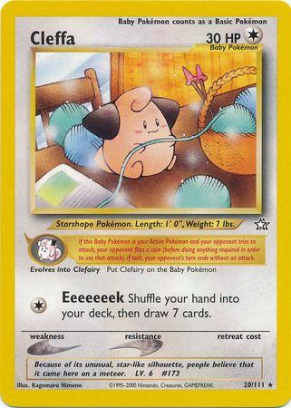 Cleffa (020/111) - NG  - Rare - Unlimited