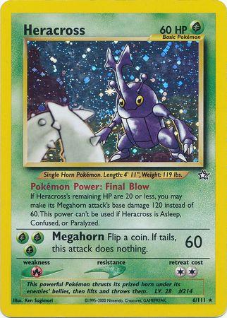 Heracross (006/111) - NG  - Holo Rare - Unlimited Holofoil