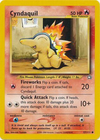 Cyndaquil (57) (057/111) - NG  - Common - Unlimited