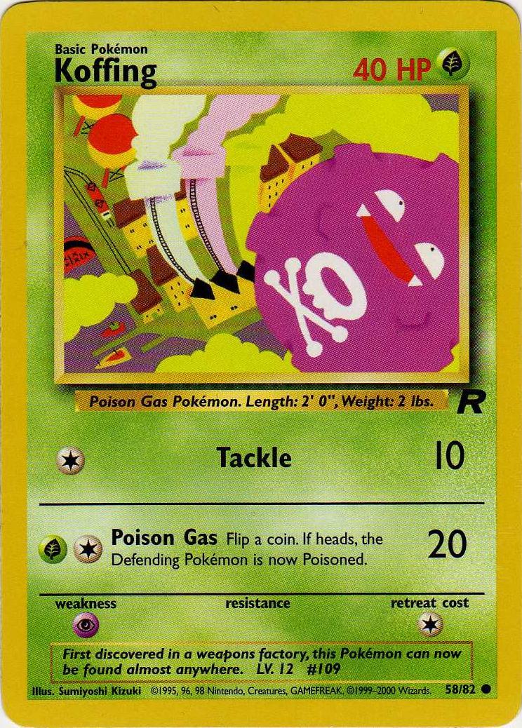 Koffing (058/82) - TR  - Common - Unlimited