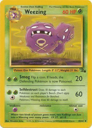 Weezing (045/62) - F  - Uncommon - Unlimited