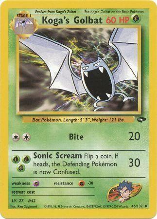 Koga's Golbat (046/132) - GC  - Uncommon - Unlimited