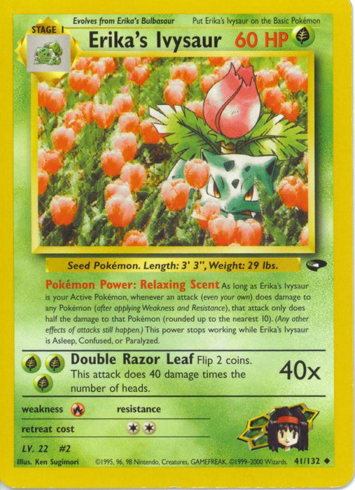 Erika's Ivysaur (041/132) - GC  - Uncommon - Unlimited