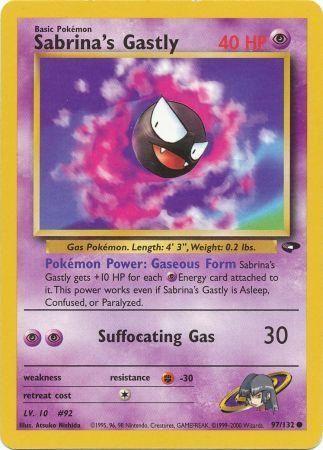 Sabrina's Gastly (97) (097/132) - GC  - Common - Unlimited