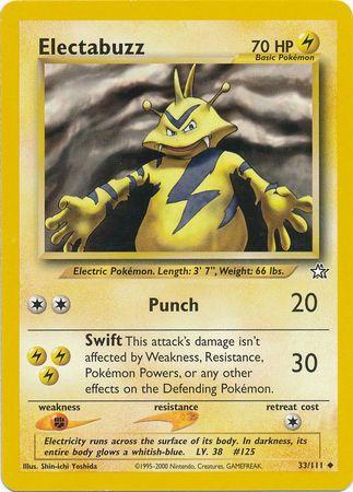 Electabuzz (033/111) - NG  - Uncommon - Unlimited