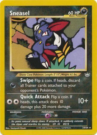 Sneasel (024/64) - NR  - Rare - Unlimited