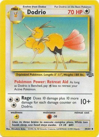 Dodrio (034/64) - J  - Uncommon - Unlimited