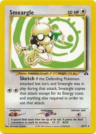 Smeargle (30) (030/75) - ND  - Rare - Unlimited