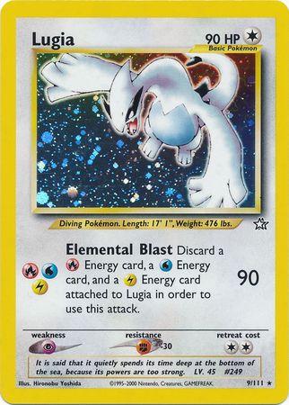 Lugia (009/111) - NG  - Holo Rare - Unlimited Holofoil