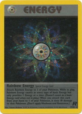 Rainbow Energy (17) (017/82) - TR  - Holo Rare - Unlimited Holofoil