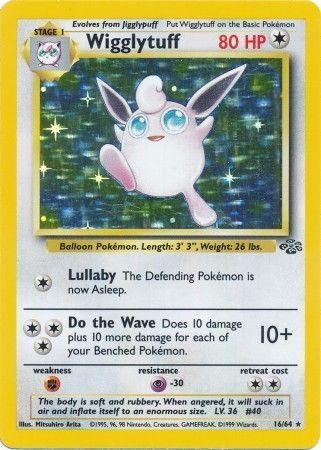 Wigglytuff (16) (016/64) - J  - Holo Rare - Unlimited Holofoil
