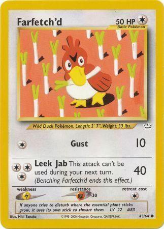 Farfetch'd (043/64) - NR  - Common - Unlimited