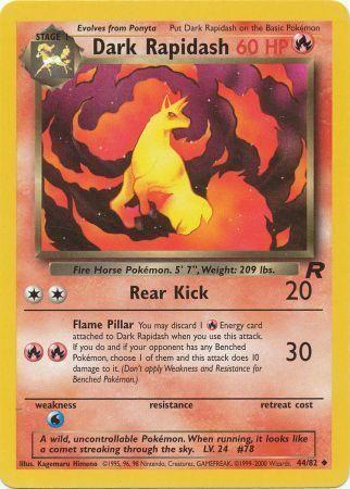 Dark Rapidash (044/82) - TR  - Uncommon - Unlimited