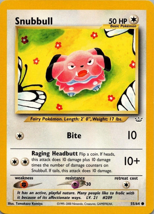 Snubbull (055/64) - NR  - Common - Unlimited