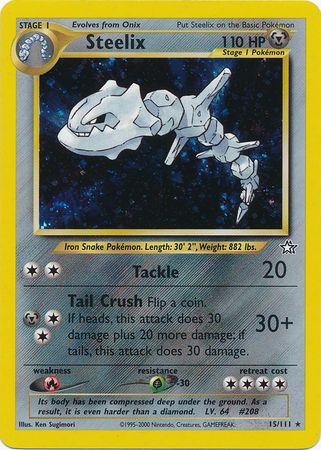Steelix (015/111) - NG  - Holo Rare - Unlimited Holofoil