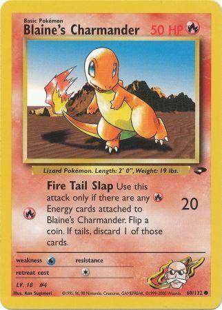 Blaine's Charmander (060/132) - GC  - Common - Unlimited