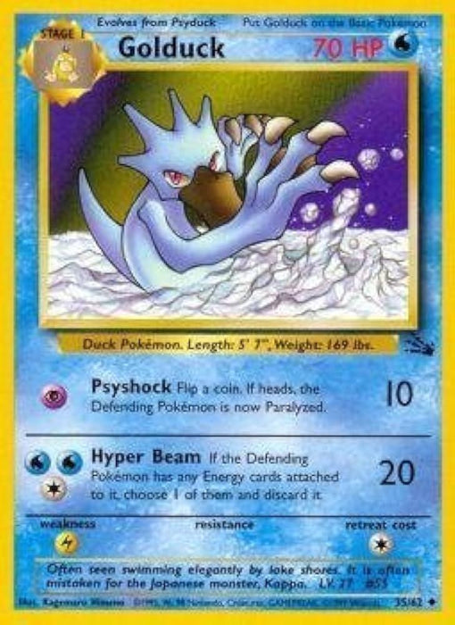 Golduck (035/62) - F  - Uncommon - Unlimited
