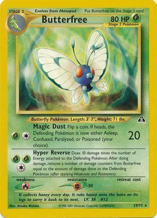 Butterfree (019/75) - ND  - Rare - Unlimited