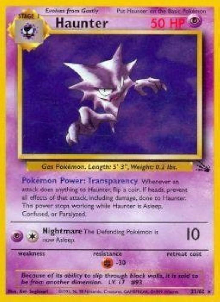 Haunter (21) (021/62) - F  - Rare - Unlimited