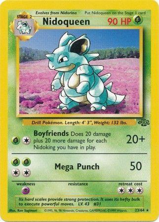 Nidoqueen (23) (023/64) - J  - Rare - Unlimited