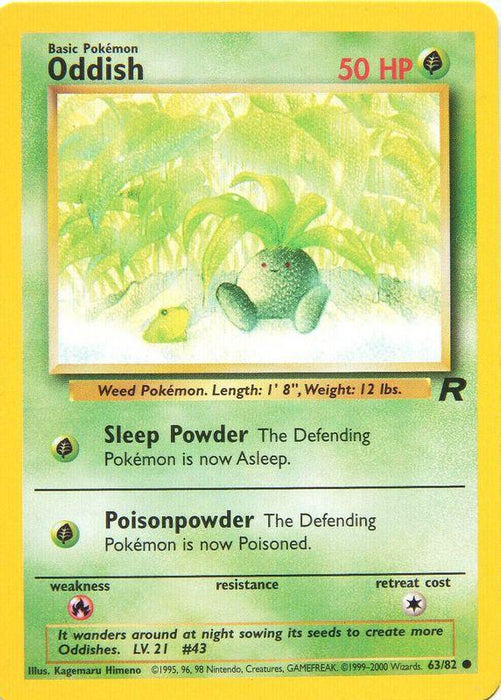 Oddish (063/82) - TR  - Common - Unlimited