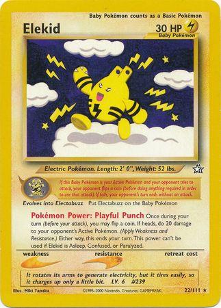 Elekid (022/111) - NG  - Rare - Unlimited