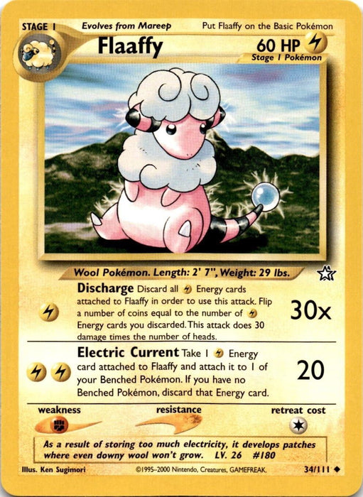 Flaaffy (034/111) - NG  - Uncommon - Unlimited