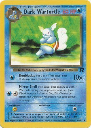 Dark Wartortle (046/82) - TR  - Uncommon - Unlimited