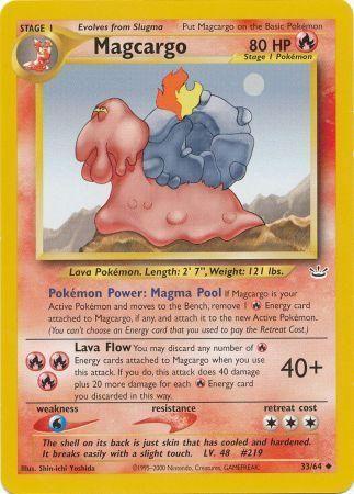 Magcargo (033/64) - NR  - Uncommon - Unlimited