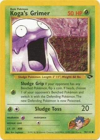 Koga's Grimer (078/132) - GC  - Common - Unlimited