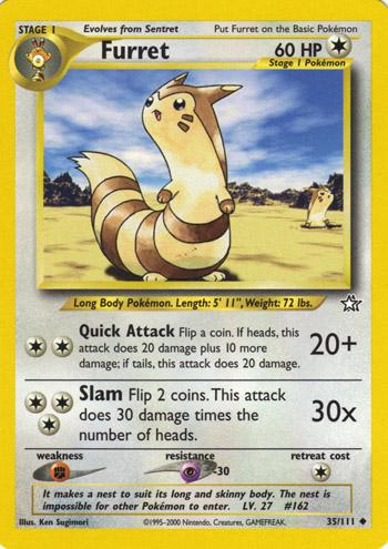 Furret (035/111) - NG  - Uncommon - Unlimited
