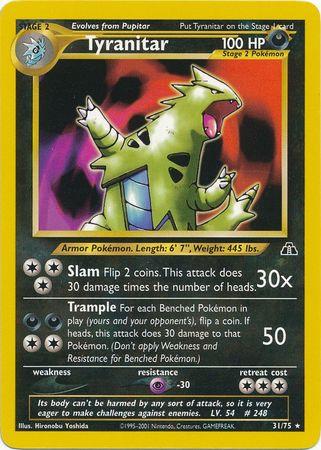 Tyranitar (31) (031/75) - ND  - Rare - Unlimited