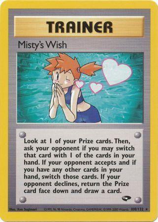 Misty's Wish (108/132) - GC  - Rare - Unlimited