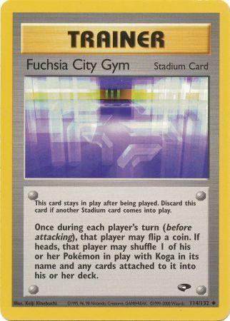Fuchsia City Gym (114/132) - GC  - Uncommon - Unlimited
