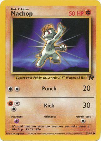 Machop (059/82) - TR  - Common - Unlimited